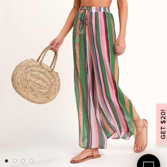 Lulus Other - NWOT Lulu's Eternal Vacation Striped Cover-Up